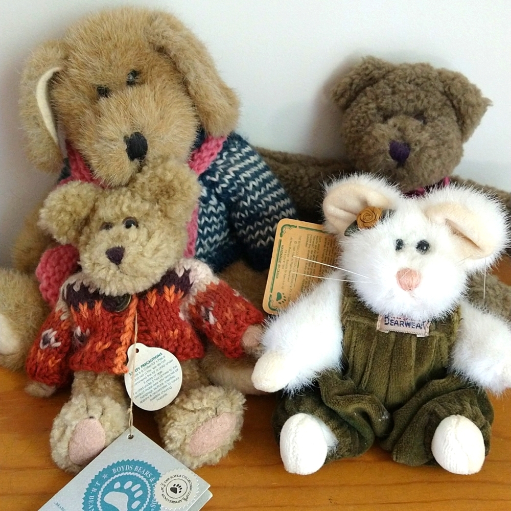 Boyd's Bears Set of Four 4